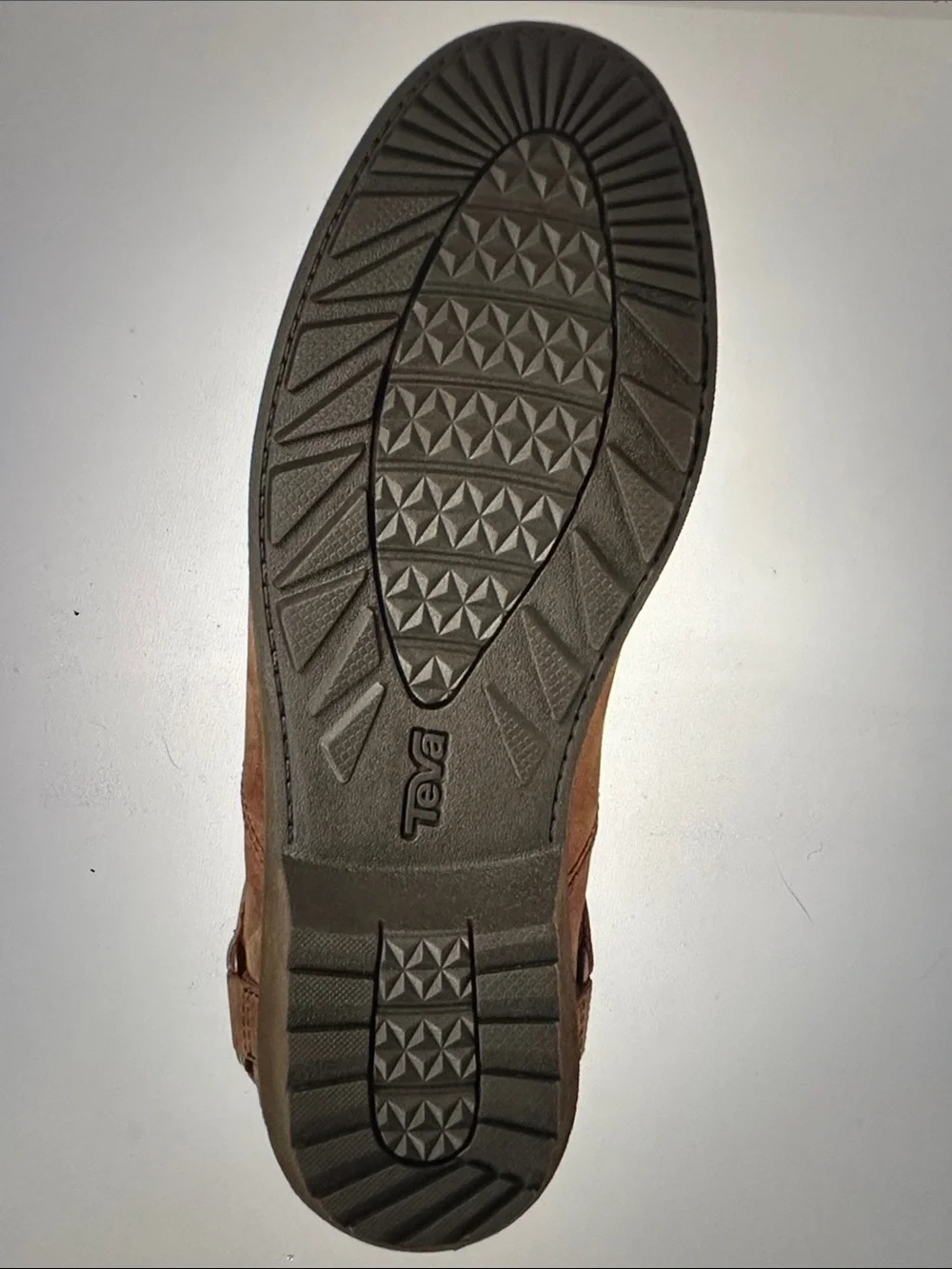 Teva De La Vina Brown Leather Zip Waterproof Boots